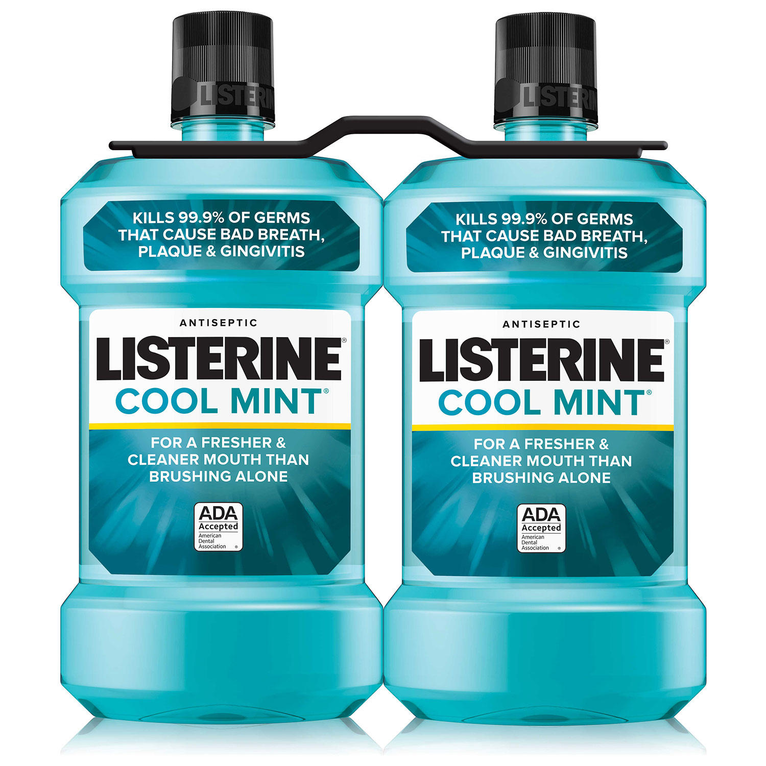 Sam's Club: 2-Pack 1.5-L Listerine Antiseptic Mouthwash (Cool Mint or Original) $11.88 + Free Shipping for Plus Members
