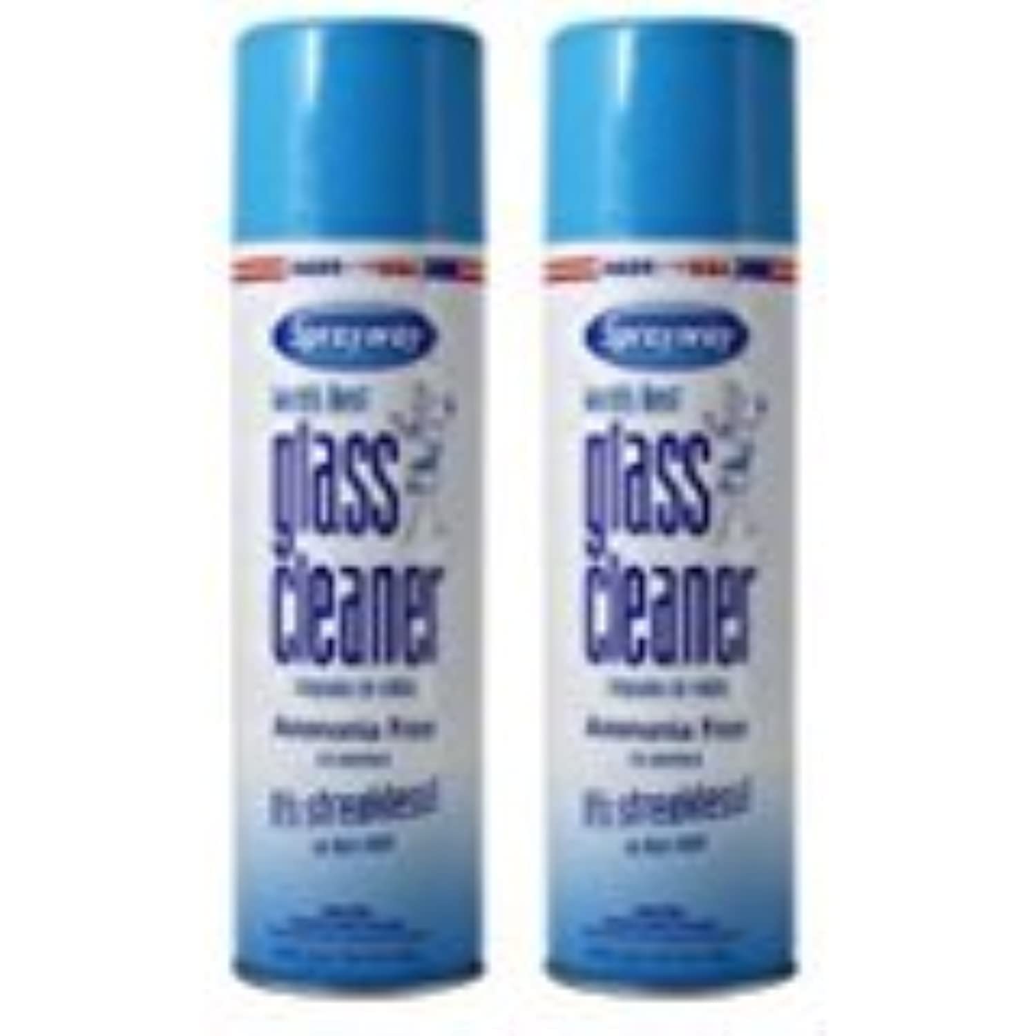 2Pack 19Oz Sprayway Glass Cleaner Aerosol Spray 4.96 + Free Shipping w/ Prime or on 25+
