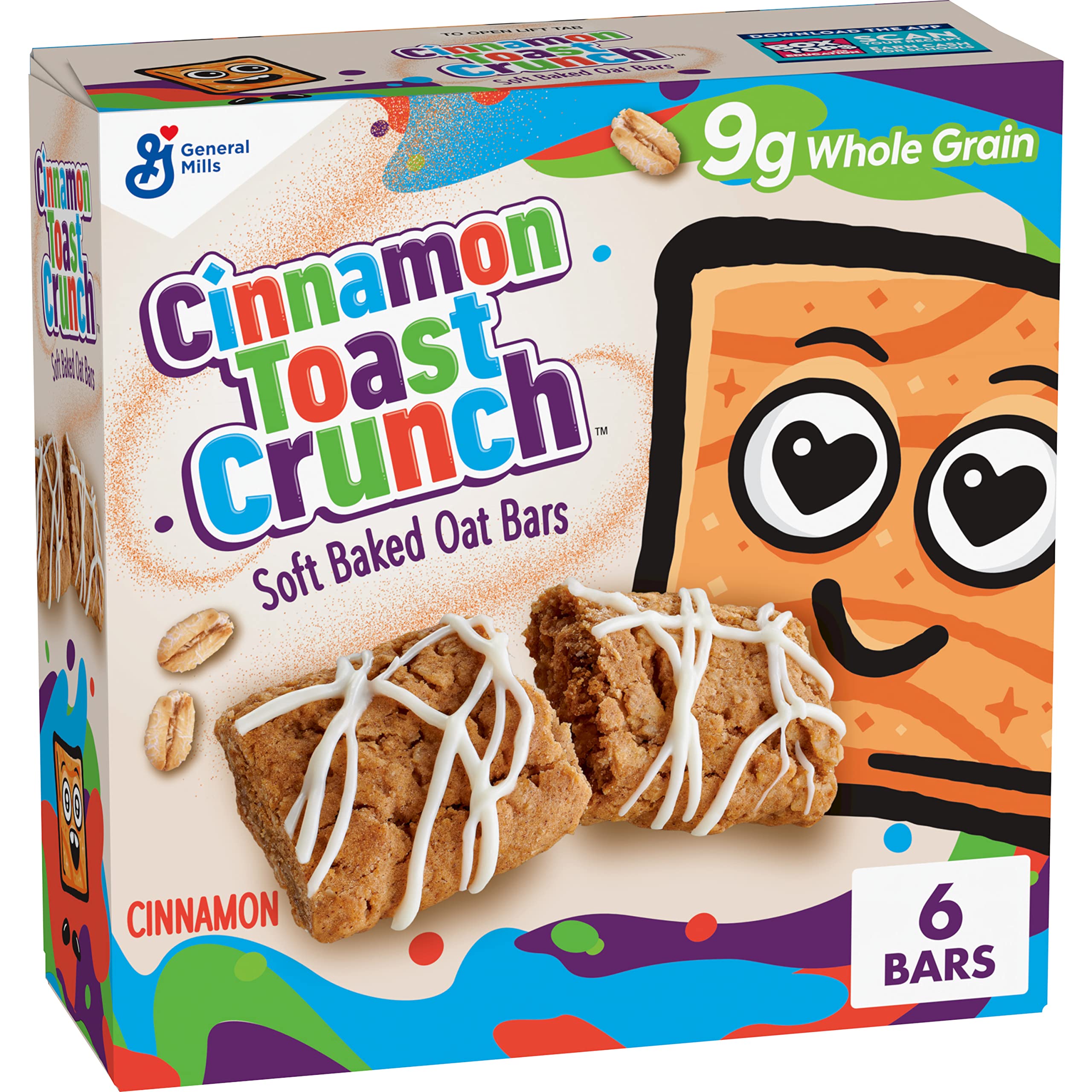 6-Pack Cinnamon Toast Crunch Soft Baked Oat Bars $2.57 w/ S&S + Free Shipping w/ Prime or on $25+