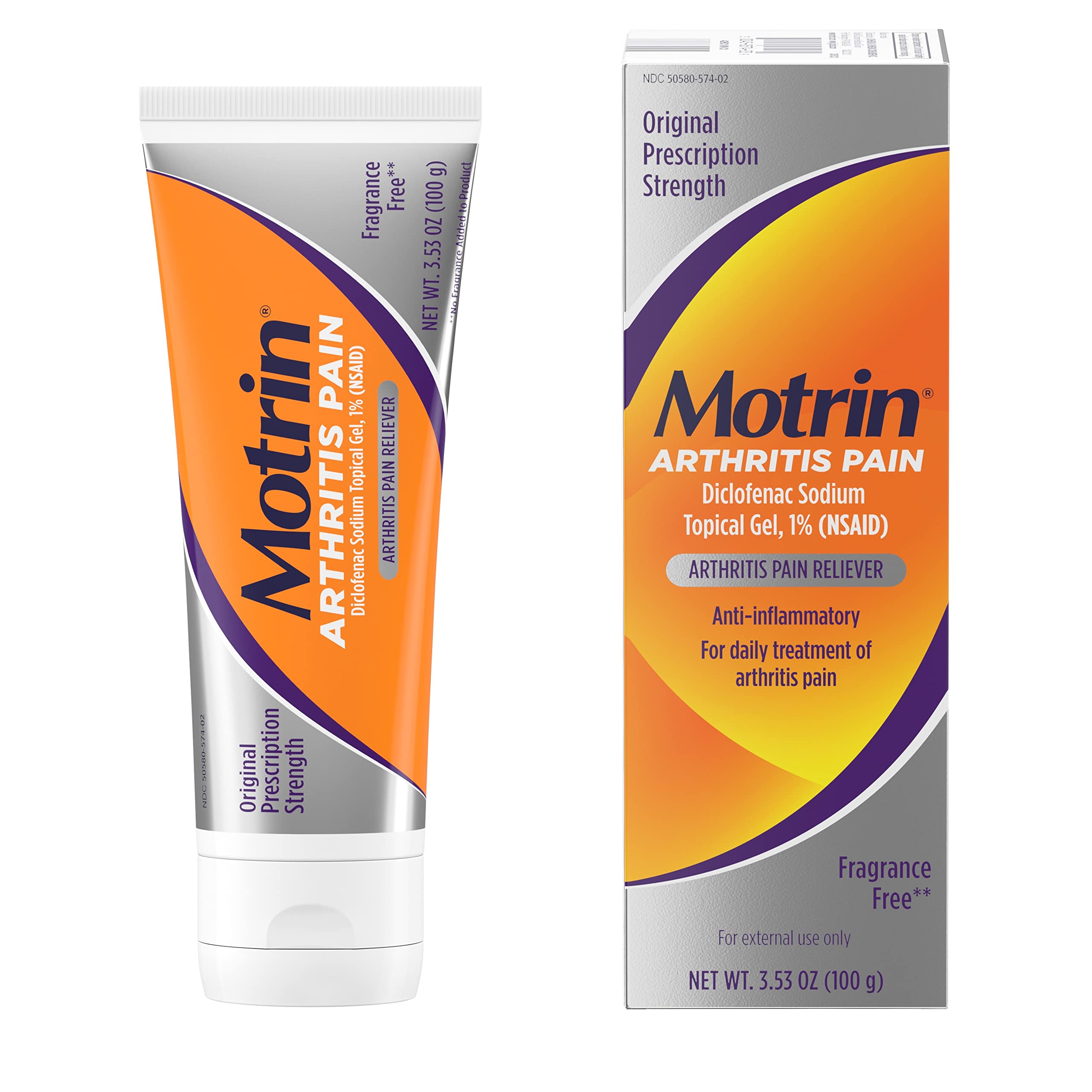 3.53Oz Motrin Arthritis Pain Relief Topical Gel 8.06 w/ S&S + Free