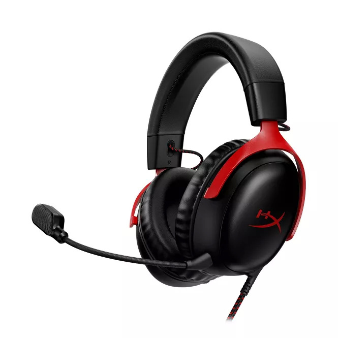 HyperX Cloud III Wired PC/PS4/5/Nintendo Switch Gaming Headset (Red/Black) $59.99 + Free Shipping