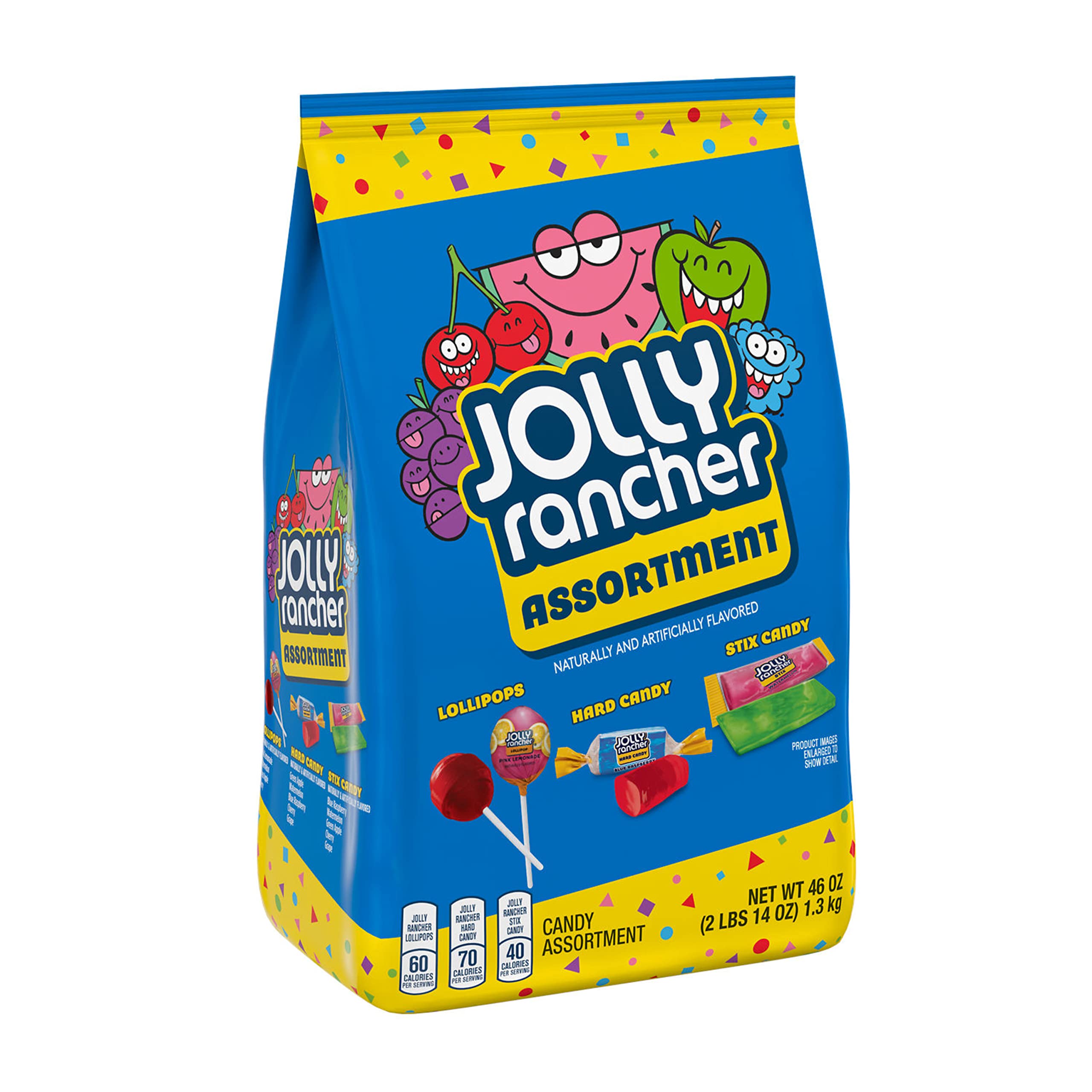 0.46-Oz Jolly Rancher Hard Candy Variety Bag (Hard Candy, Stix Candy & Lollipops) $7.99 w/ S&S + Free Shipping w/ Prime or on $35+