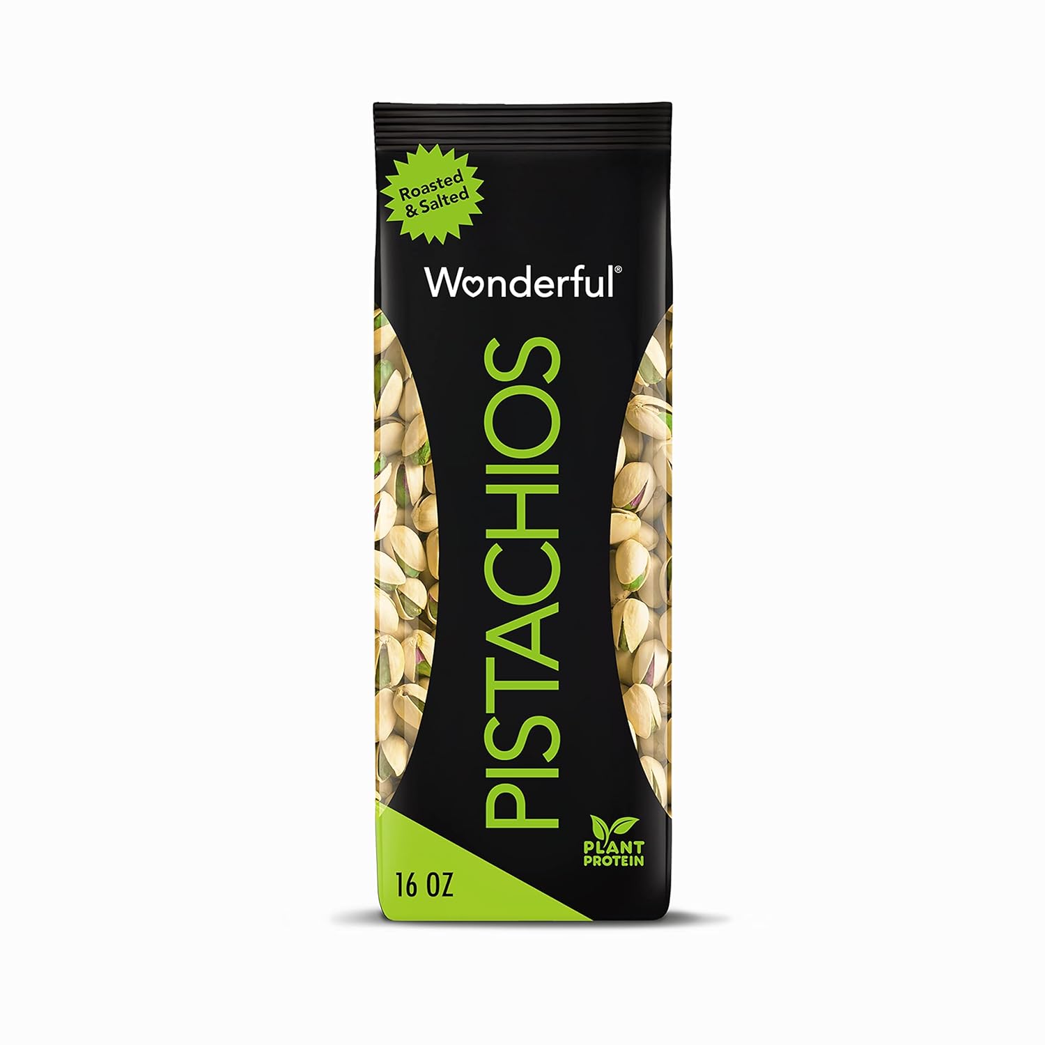 16-Oz Wonderful Pistachios In Shell (Roasted & Salted) $4.79 w/ S&S + Free Shipping w/ Prime or on orders over $35