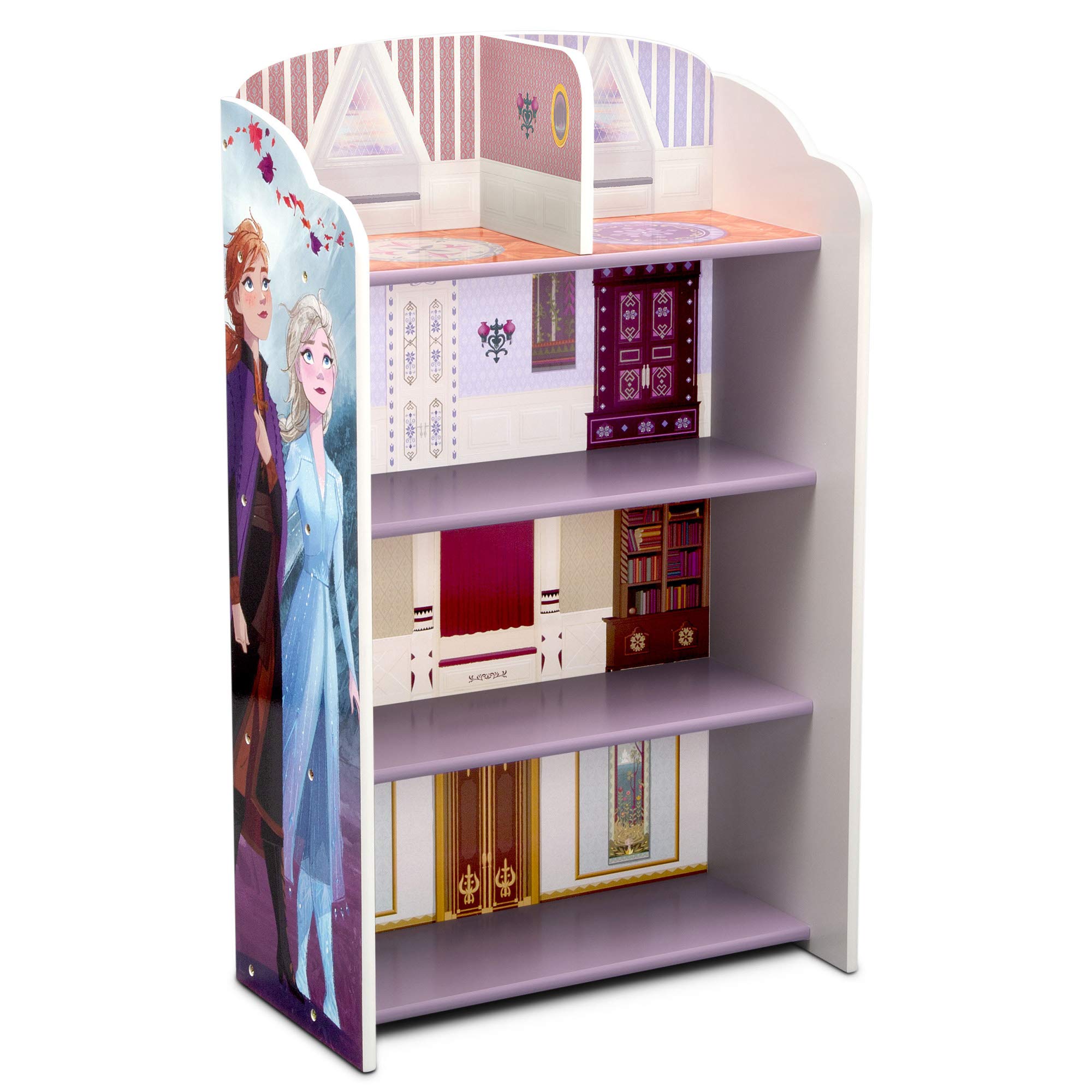 4-Shelf Delta Kids Wooden Playhouse / Bookcase (Frozen II) $30 + Free Shipping w/ Prime or on $35+