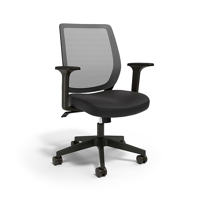 Union & Scale Essentials Mesh Back Fabric Task Chair (Black) $70 + Free Store Pickup at Staples
