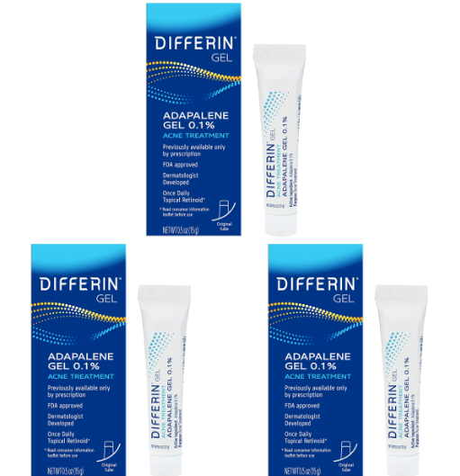 0 5 oz differin gel acne spot retinoid treatment w adapalene 3 for 25