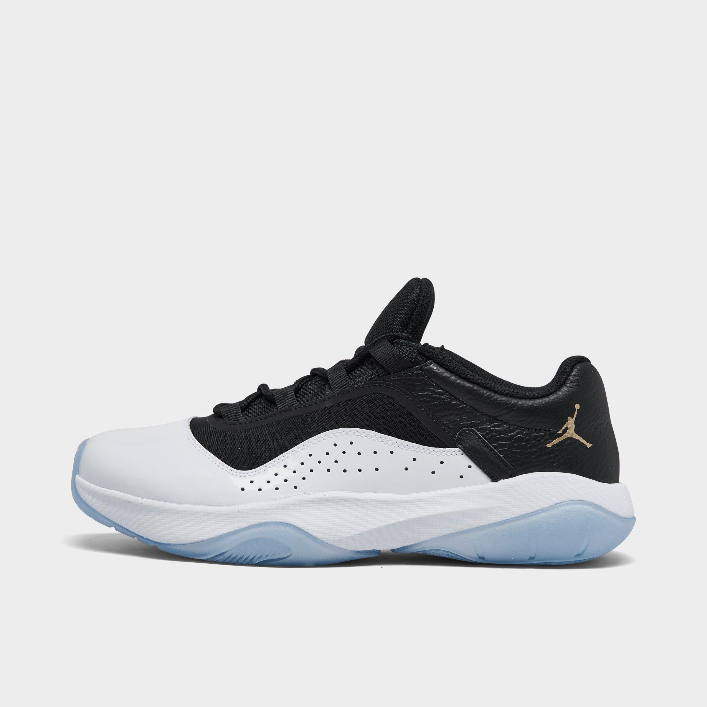 jordan 11 cmft low v2 black gold men's shoe