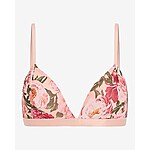 Express Extra 50% Off Clearance: Women's Mesh Triangle Bralette $10, Men's Floral Polo Shirt $15 &amp; More + Free Shipping $50+