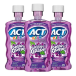 16.9-Oz ACT Kids Anticavity Fluoride Mouthwash (Groovy Grape) 3 for $7.75 w/ Subscribe &amp; Save