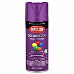 12-Oz Krylon COLORmaxx Indoor/Outdoor Spray Paint and Primer (Gloss Rich Plum, K05536007) $2.10 + Free Shipping w/ Prime or on $25+