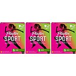 54-Count Playtex Sport Tampons (Super) $9.68 w/ S&amp;S + Free Shipping w/ Prime or on $35+