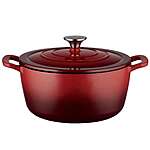 5-Quart Food Network Enameled Cast-Iron Dutch Oven (Various Colors) $30.59 + Free Shipping