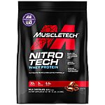 10-Lb MuscleTech Nitro-Tech Whey Protein Powder (Milk Chocolate, 100 Servings) $72.02 ($0.72/Scoop) w/ S&amp;S + Free Shipping