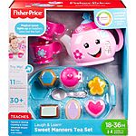 11-Piece Fisher-Price Toddler Laugh &amp; Learn Sweet Manners Tea Set $12.75 + Free Shipping w/ Prime or on $35+