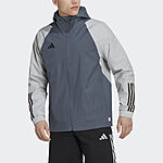 adidas Men's Tiro 23 Competition All-Weather Jacket (Size S, L, XL, Team Onix) $30 + Free Shipping