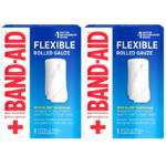Select Accounts: Band-Aid First Aid Flexible Rolled Gauze Sterile Roll (2" x 2.5 yds) 2 for $0.65 + Free Store Pickup on $10+
