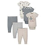 6-Piece Wonder Nation Baby Boys' or Girls' Short-Sleeve Bodysuit and Pants Gift Set $10  + Free S&amp;H w/ Walmart+ or $35+