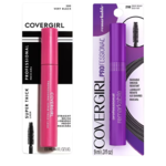 0.44-Oz CoverGirl Professional Super Thick Lash Mascara (Very Black 200) &amp; More 2 for $4.89 ($2.45 Each) + Free Store Pickup at Walgreens