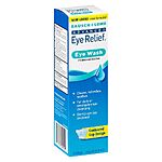 YMMV: 4-Oz Bausch + Lomb Advanced Eye Relief Eye Wash Free + Free Store Pickup at Walgreens $10+
