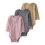 3-Count Carter's Baby Boys' or Girls' Little Planet Organic Cotton Long-Sleeve Bodysuits $9.32 ($3.11 Each) + Free Shipping w/ Prime or on $35+