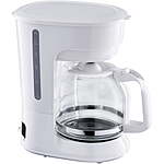 12-Cup Mainstays Glass Carafe Basic Drip Coffee Maker w/ Removable Filter Basket (White) $10 + Free Shipping with Walmart+ or $35+