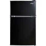Arctic King 3.2-Cu Ft Two Door Compact Refrigerator w/ Freezer (Black) $104 + Free Shipping
