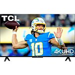 43&quot; TCL S Class 4K UHD HDR LED Smart TV w/ Google TV $190 + Free Shipping
