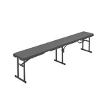 6' Mainstays Steel Frame Indoor/Outdoor Fold-in-Half Bench w/ Carry Handle (Black) $26.57 + Free S&amp;H w/ Walmart+ or on $35+