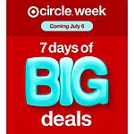 Target Circle 360 Members: Circle Week Early Access Select Deals: $10 Off $40 Toy Purchase &amp; More + Free Shipping