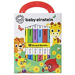 12-Book Baby Einstein My First Library Board Book Set  $6.24 + Free Shipping w/ Prime or on $35+