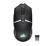 [Prime] Corsair Nightsabre RGB Wireless FPS Gaming Mouse w/ 11 Programmable Buttons (Black) $94.99 + Free Shipping