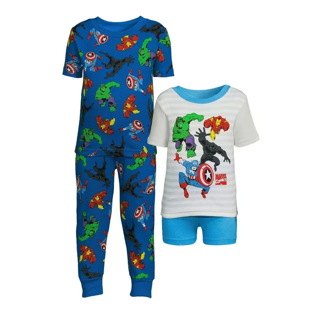 4 Piece Toddler Pajama Sets: Blues Clue #39 s Marvel Paw Patrol More