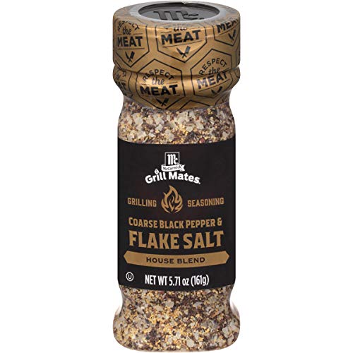 5.71-Oz McCormick Grill Mates Coarse Black Pepper & Flake Salt Grilling Seasoning $3.38 w/ S&S + Free Shipping w/ Prime or on $25+