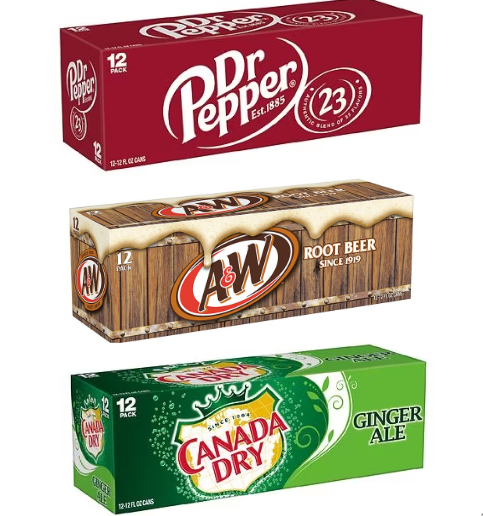 Select Walgreens Stores: 12-Pack 12-Oz Soda Cans: 7UP, RC Cola, Sunkist, A&W 3 for $9.90 & More + Free Store Pickup ($10 Minimum Order)