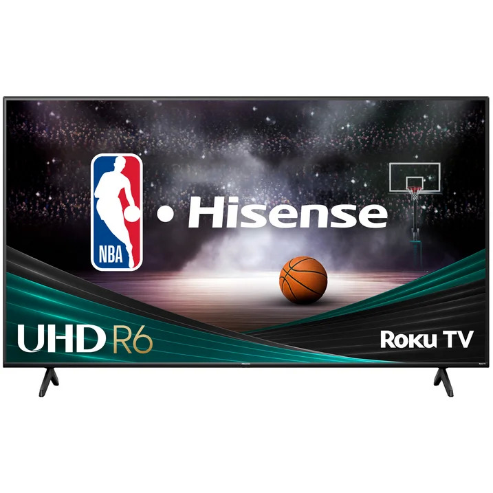 43" Hisense Class R6 Series HDR 4K UHD Roku Smart TV $195 + Free Shipping
