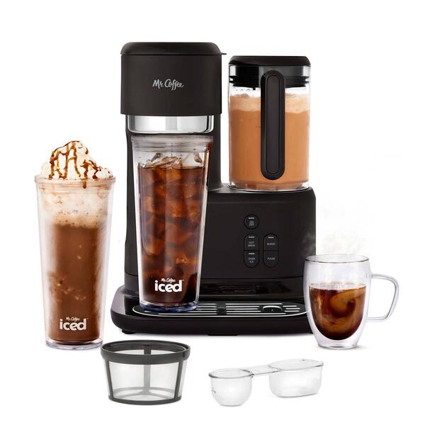 Boscov's: Mr. Coffee 3-in-1 Single-Serve Frappe, Tea, Iced & Hot Coffee Maker w/ Blender & 2 Reusable Tumblers $50 + Free Store Pickup or F/S $69+