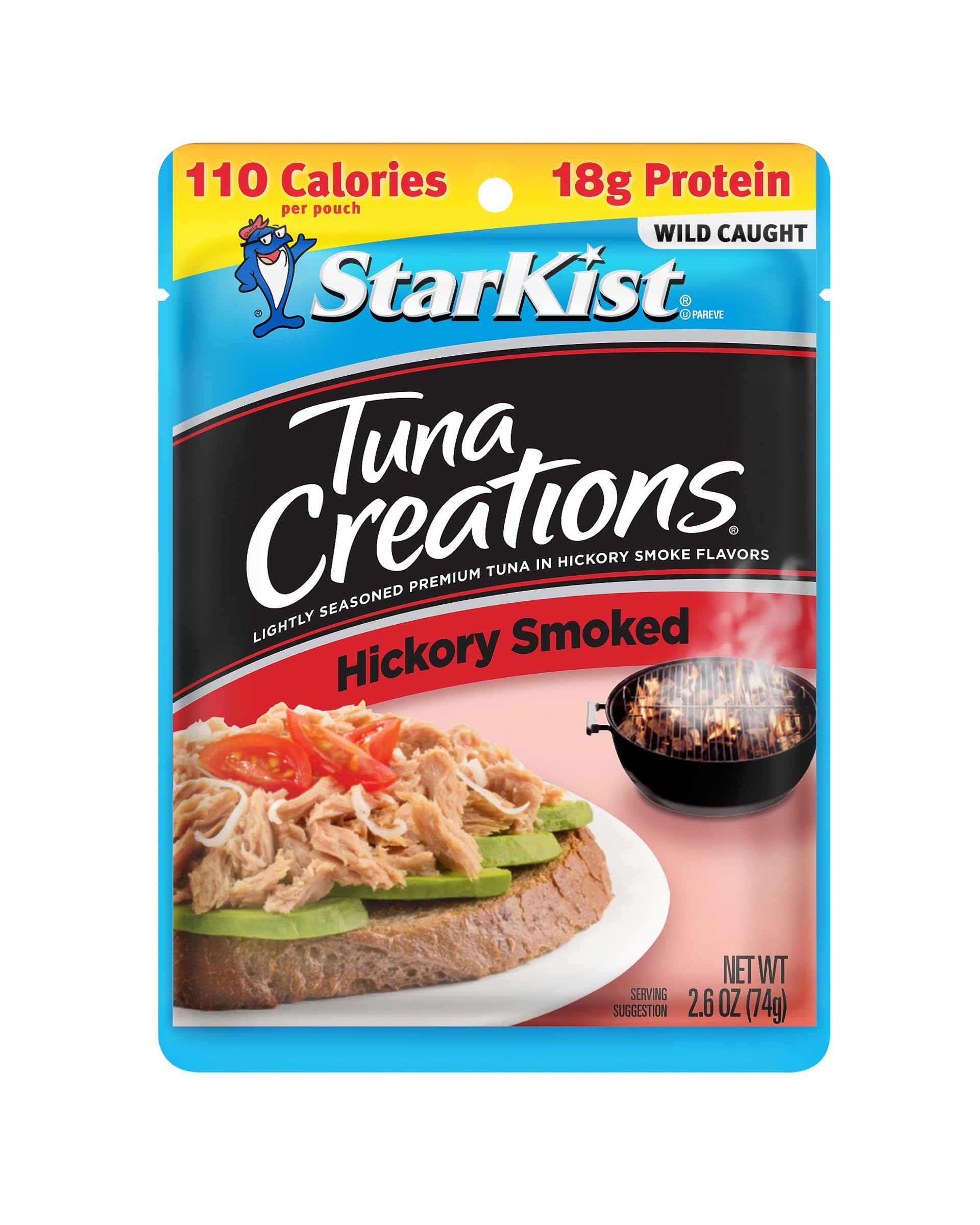 24-Count 2.6-Oz StarKist Tuna Creations (Hickory Smoked) $17.95 ($0.75 EA) w/ S&S + Free Shipping w/ Prime or on $35+