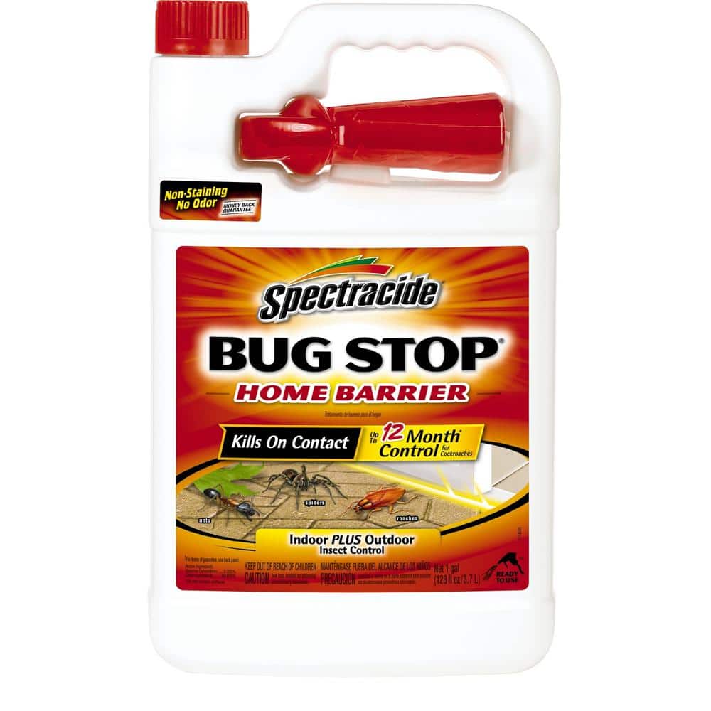 1-Gal Spectracide Bug Stop RTU Home Barrier Indoor/Outdoor Insect Control Spray $6 + Free Store Pickup at Home Depot