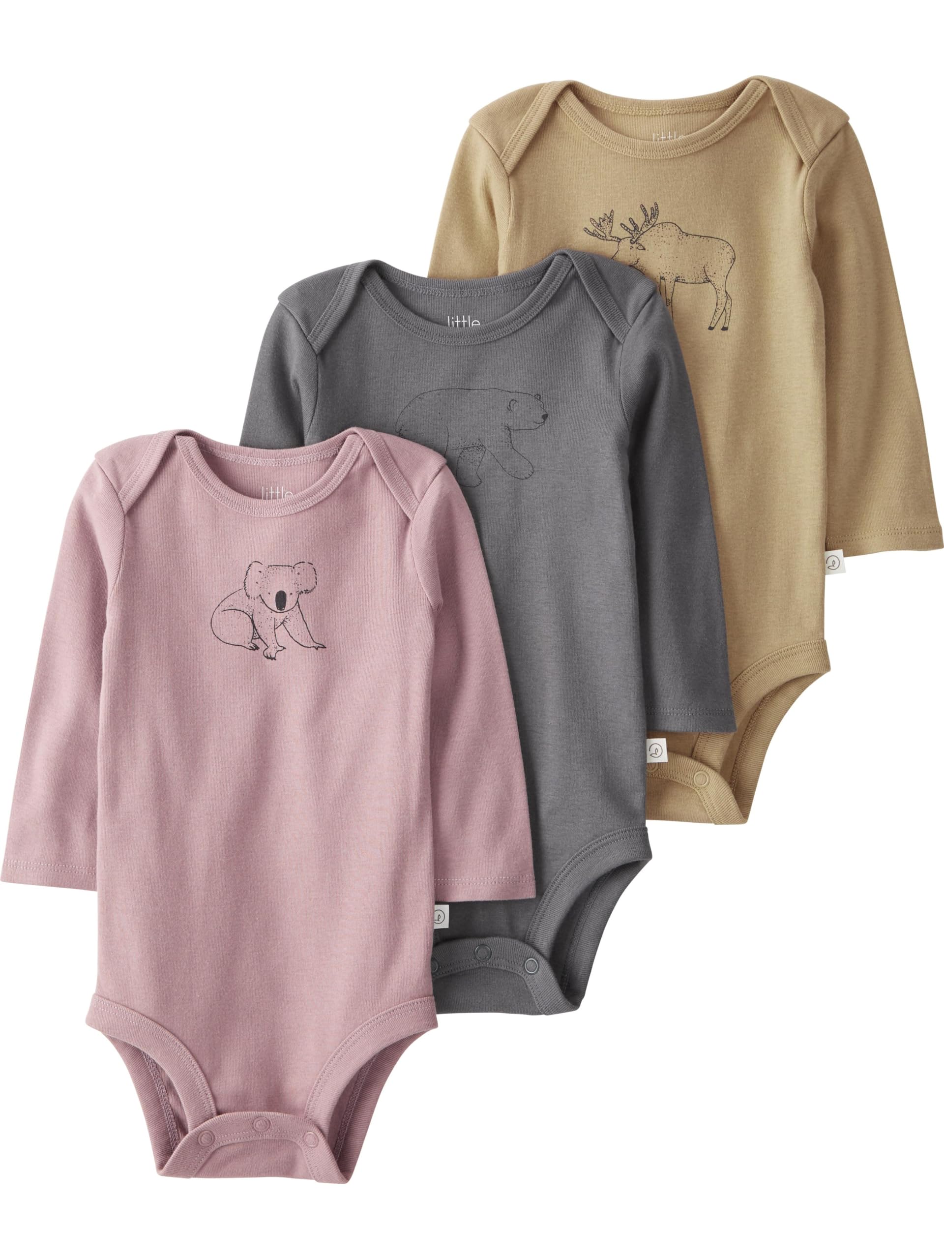 3-Count Carter's Baby Boys' or Girls' Little Planet Organic Cotton Long-Sleeve Bodysuits $9.32 ($3.11 Each) + Free Shipping w/ Prime or on $35+