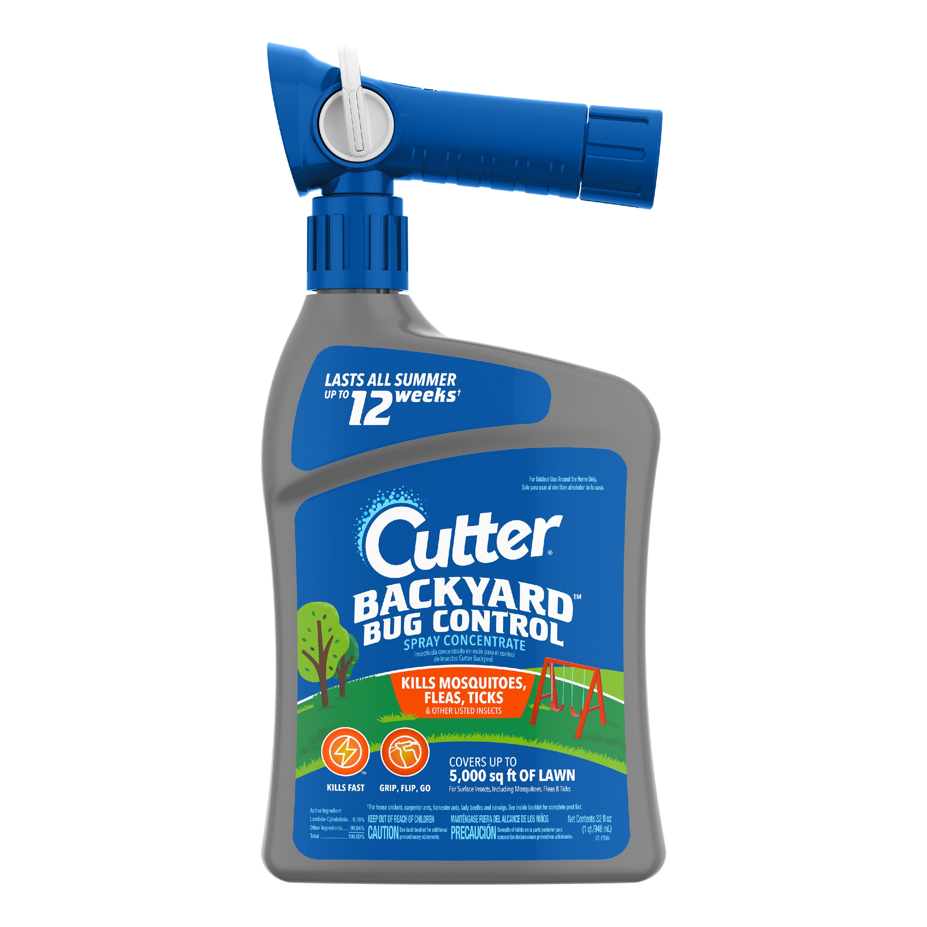 32-Oz Cutter Concentrate Backyard Bug Control Bug Spray Hose End Sprayer $7.50 + Free Store Pickup at Lowes