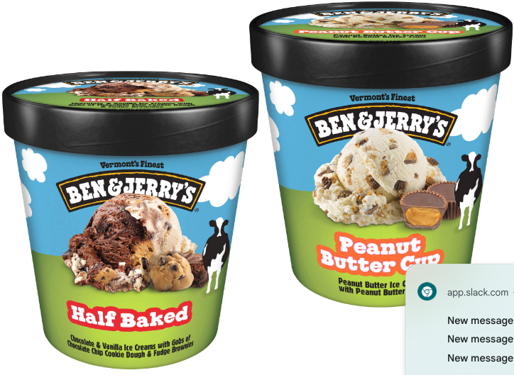 College Students: 16-Oz Ben & Jerry's Ice Cream Pints 2 for $5.40 ($2.70 Each) + Free Store Pickup at Target
