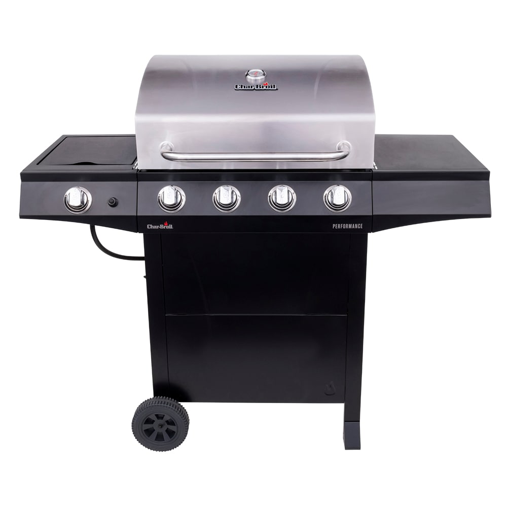 charbroil pro series 4 burner gas grill with side burner