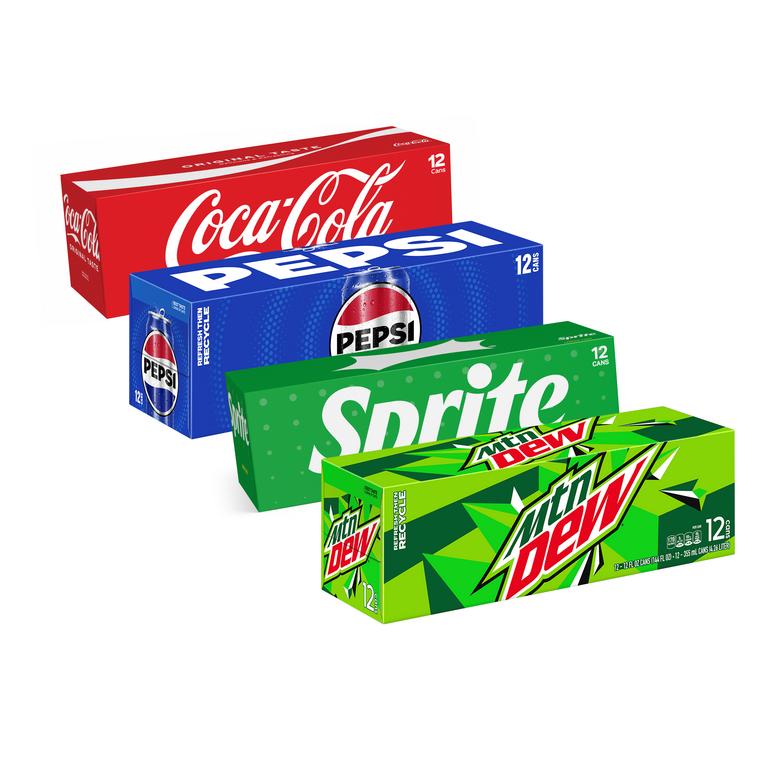 Deal Alert: 12-Pack of Coke, Sprite, Pepsi, Mountain Dew & More 3 for $11 at Dollar General