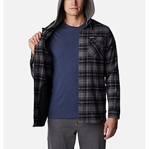 Columbia outlet flannel hoodie