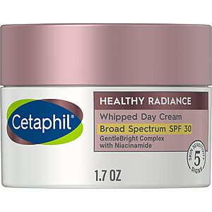 1.7-Oz Cetaphil Healthy Radience Whipped Face Day Cream w/ SPF 30 $  7.88 w/ S&S+ Free Shipping w/ Prime or on $  35+