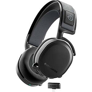 SteelSeries Arctis 7+ Wireless Gaming Headset (Black) $  99 + Free Shipping