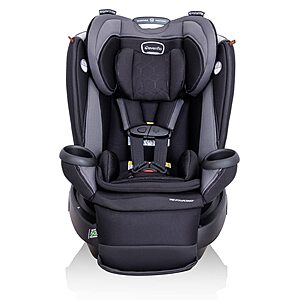 Evenflo Revolve360 Extend All-in-One Rotational Car Seat with Quick Clean Cover (Revere Gray) $272 + Free Shipping