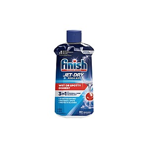 8.45-Oz Finish Jet-Dry Dishwasher Rinse Aid & Drying Agent $  1.59 & More + Free Store Pickup at Target or FS on $  35+