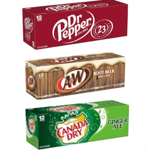 12-Count 12-Oz Soda (Dr. Pepper, 7UP, Sunkist, A&W Root Beer & More) 3 for $11 + Free Store Pickup