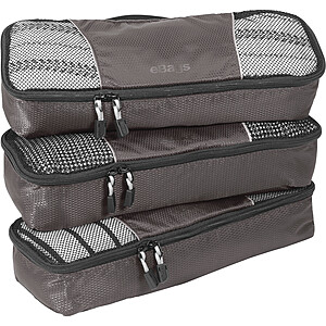 ebags Classic Packing Cube Sets: 3-Piece Slim Set (2 Colors) $  8, 6-Piece Set (Various) $  16 & More + Free Shipping